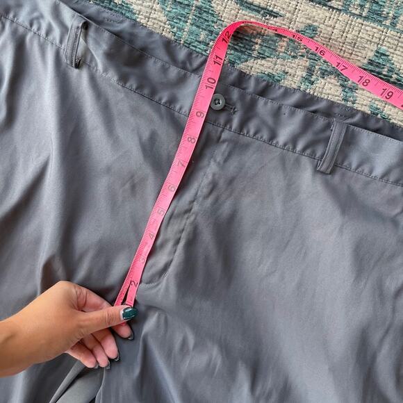 Nike Golf‎ Dri-FIT Men's Gray Flat Front Golf Pants - Size 40x32 - Picture 7 of 10